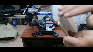 Настройка торцовочной пилы Зубр