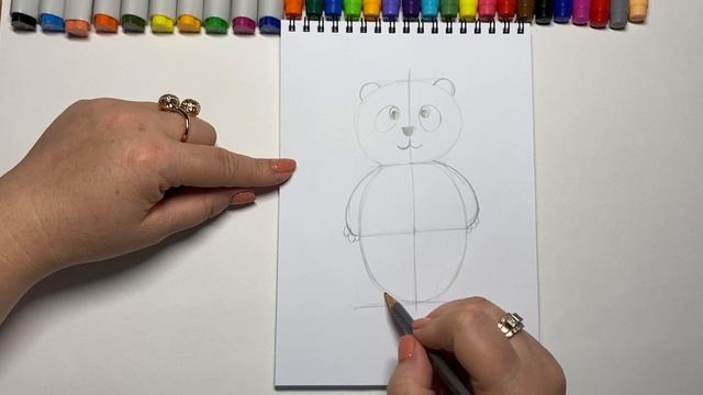 Як просто намалювати ПАНДУ! смотреть онлайн