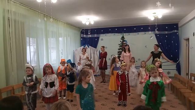 Новогодний утренник группа Веселка 21.12.19