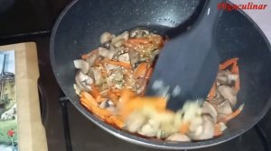 Суп Грибной Кайф на Курином Бульоне с Вермишелью Сытно Вкусно