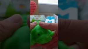 распаковка новой сквиши собачки