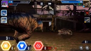 Jurassic World Пернатые Предки и СХВАТКА ЧЕМПИОНОВ НАГРАДА ! джурасик ворлд ТИРАНОЗАВР #13