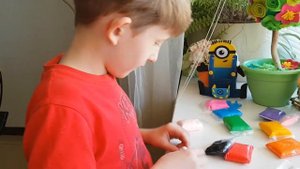 ВОЗДУШНЫЙ ПЛАСТИЛИН. Лепин колдунов из пластилина