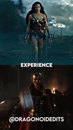 Wonder Woman vs Mighty Thor #dc #shorts #marvel