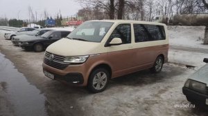 Volkswagen Multivan T6.1 6е поколение рестайлинг eva коврики в салон evabel.ru 88002224845