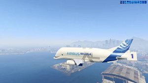 GTA V: Every Airbus Beluga Airplanes Pack Take Off Test Flight Landing Gameplay