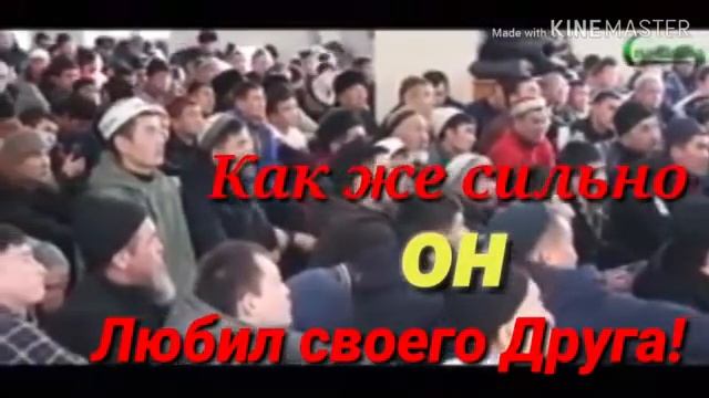 дос туралы өте әсерлі уағызорыс тілінде