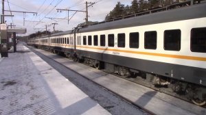 Новый электропоезд ЭП2Д-0129 ЦППК платформа Аникеевка