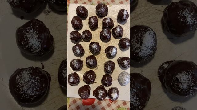 Конфеты к Новому Году с сухофруктов. смотреть онлайн