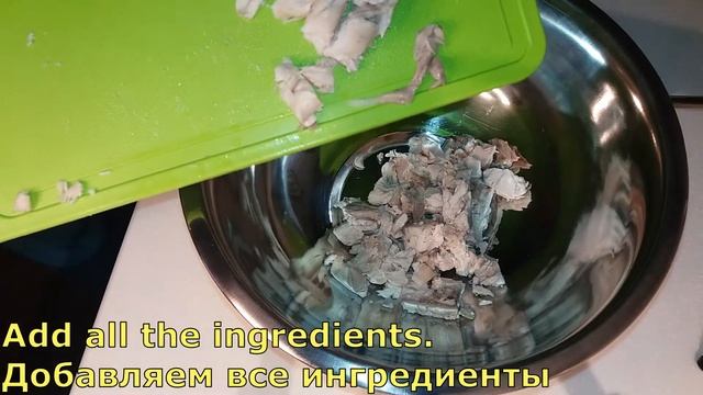 Chicken Mushroom Salad with Capers смотреть онлайн
