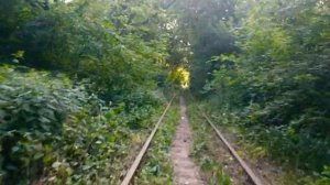 Поездка на мотовозе МТК-2-001 по всей линии