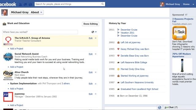 How To Edit your Facebook Profile Information