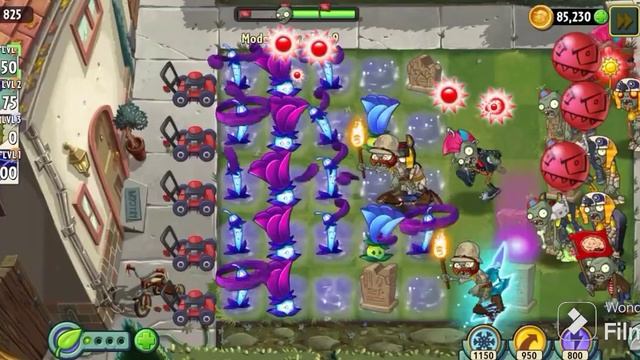 56 серия: Теневой гриб и зомби на шарике. 🌻🆚💀 Растения против зомби 2 (прохождение ). смотреть онлайн