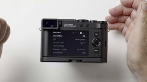 Leica D-Lux 8 Menus