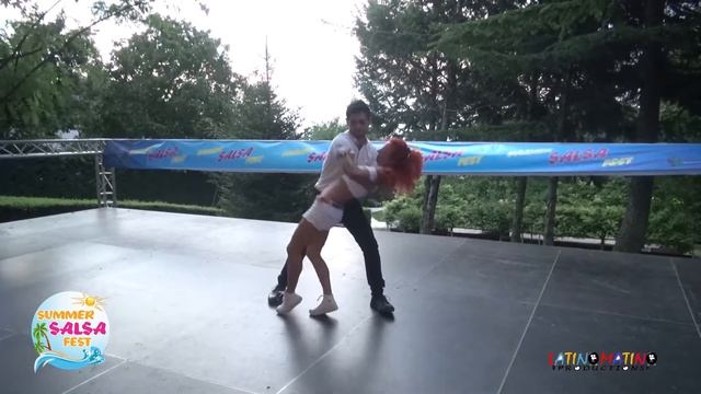 Georgi & Teodora - SALSA - 6th Summer Salsa Fest Varna 2017(#143)Alex Matos - ElCarinoEsComoUnaFlor смотреть онлайн