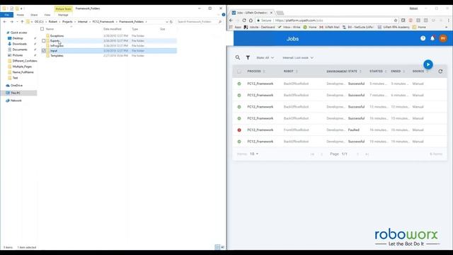 Invoice Processing ABBYY OCR Optical Character Recognition Framework RPA RoboWorx