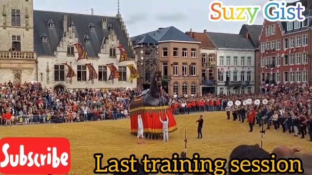 Ros Beiaard 2022, Dendermonde, Belgium paraded by the 4 Aymon's sons Vier Heemskinderen #rosbeiaar смотреть онлайн