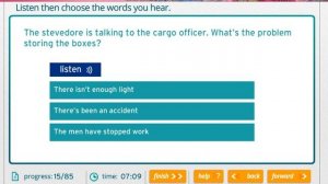 Listening Score 100% MARLINS TEST FOR JUNIOR ENGINE OFFICER V4