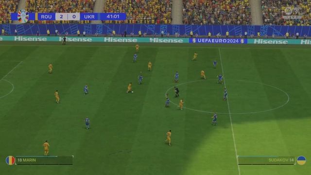 FIFA 24 | Первый матч Украины на Евро2024 против Румынии