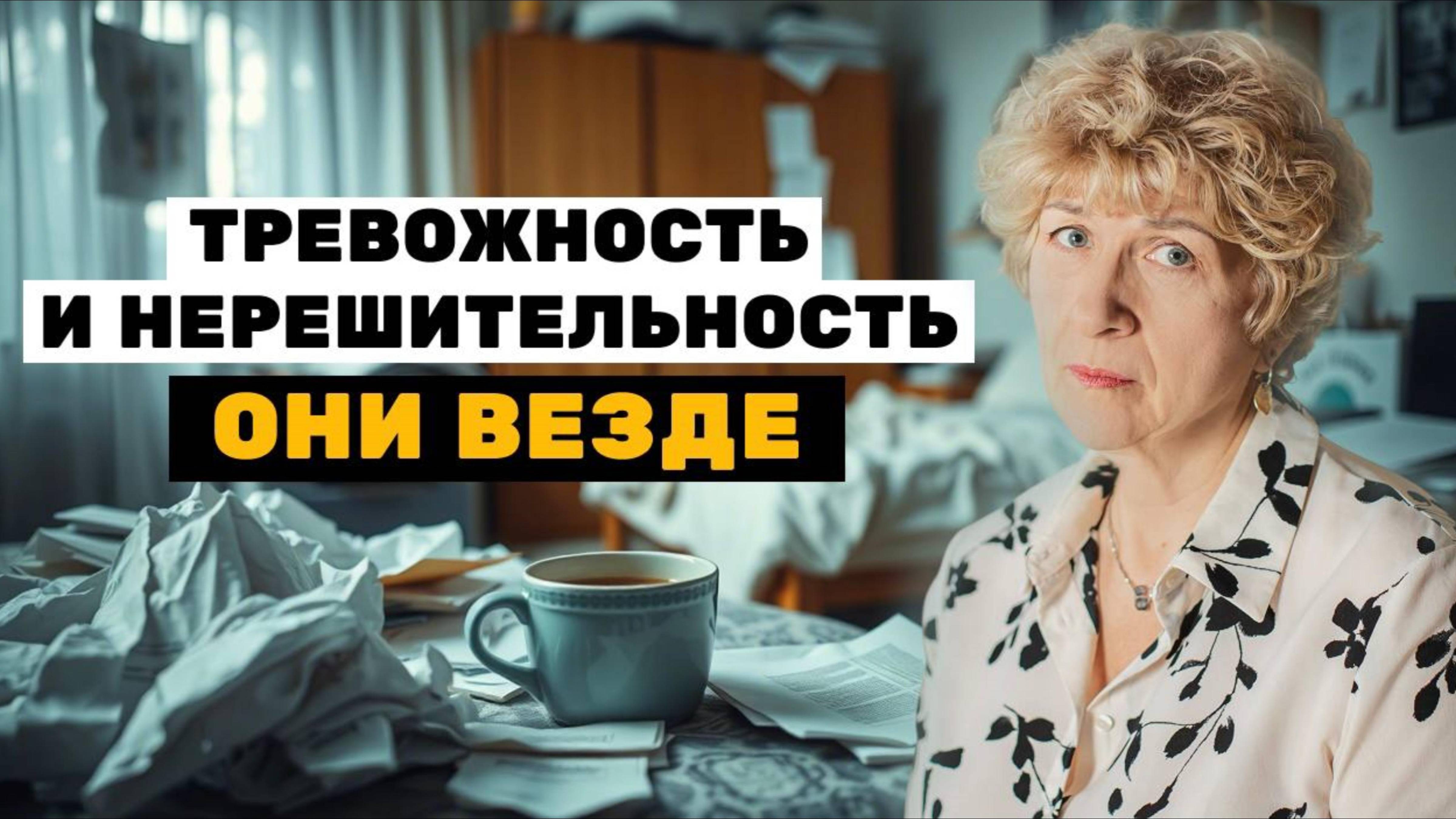 ЧТО МЕЖДУ НИМИ ОБЩЕГО? ТРЕВОЖНОСТЬ И НЕРЕШИТЕЛЬНОСТЬ