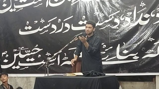 Agha Taseer Ali | Qaseeda | Kalam | Salam | Shabbir Kaya Hai | Imam Barigha Najaf Manzil | Lahore |
