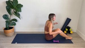 15 Min Full Body Pilates Workout POWER SCULPT (with optional weights)