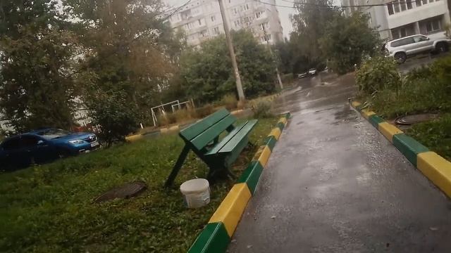 Сильный дождь 28 августа ливень! смотреть онлайн