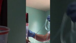 Return Demonstration of WATER BASED CLEANSING ENEMA