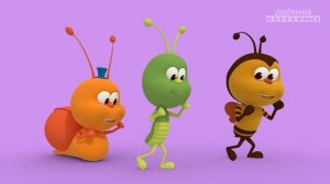 Юпи-куки - Песенка про животных | Любимые насекомые – Bichikids