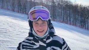 Гоняю на лыжах на Сахалине