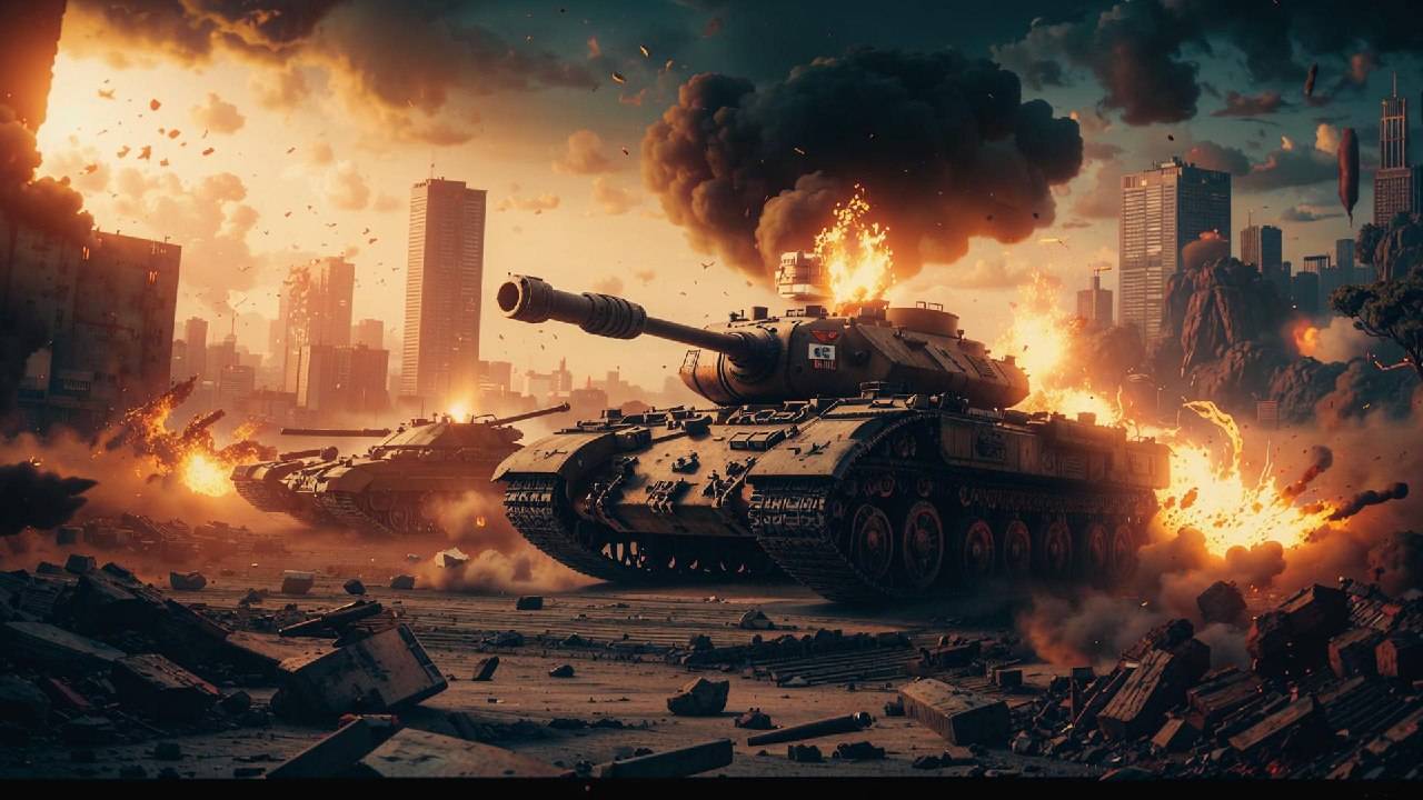 Играем в World of Tanks | «На линии огня» | Мир танков x | #танковыймарафон | #1