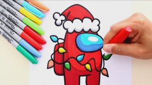 Как нарисовать AMONG US