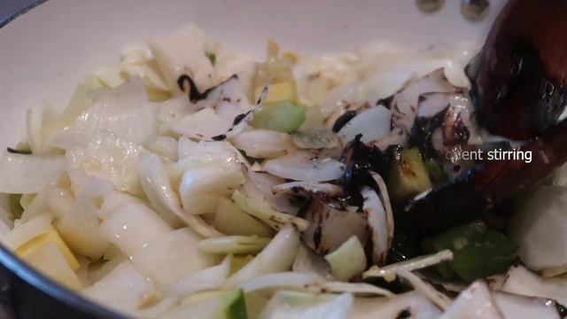 Vegetarian Korean jaengban jajangmyeon (noodles with black bean sauce)