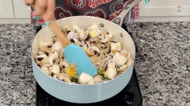 Mushroom Fry in 10 minutes | Oil-Free Mushroom Fry | in English смотреть онлайн