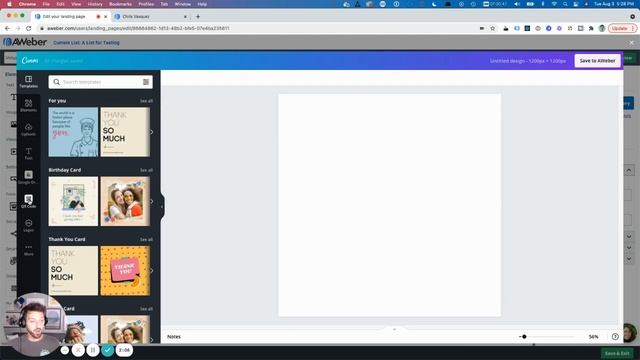Creating a virtual business card with a QR code using AWeber смотреть онлайн