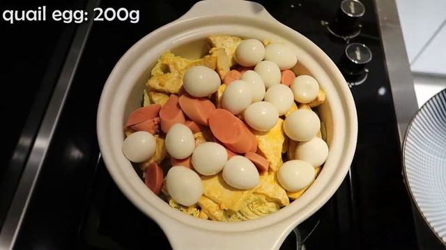 Chinese Cabbage Tofu Stew / I really want to eat this dish in winter~