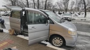 Nissan Serena C24 8мест 4wd 2е поколение пруль eva коврики в салон и багажник evabel.ru 88002224845