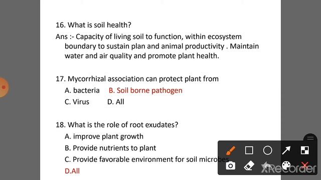 Soil microbiology mcq practice | agriculture microbiology | ICAR NET | SET|M.SC.|B. SC| by K.P.|