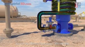 Elite Measurements RTS | Real Time Gas Separator Animation | Oil & Gas Production Equipment I3D