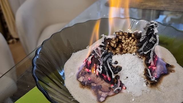 🐉Огненный дракон. 🔥Опыт с огнём.