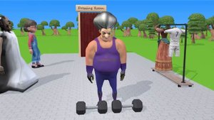 Scary Teacher 3D vs Squid Game Dresses Career Clothing Win or Lose Dressing Room 5 Times Challenge