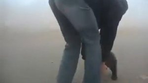 Самое милое нападение медведя на человека