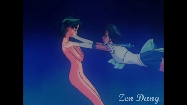 Ami becomes Super Sailor Mercury