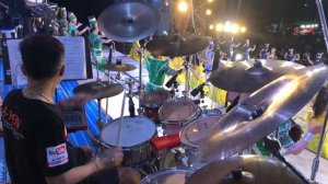 คาเบลสด !!! เพลงเต้ย【Drum Cover】 อ.ป๊อกแป๊ก นามวิหค