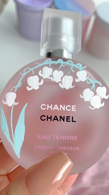 🌸 Chanel Chance Hair Perfume (I hand-painted it) #chanel #perfume #sephorahaul 샤넬 뷰티 헤어 퍼퓸 смотреть онлайн