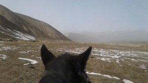 Верхом на лошади