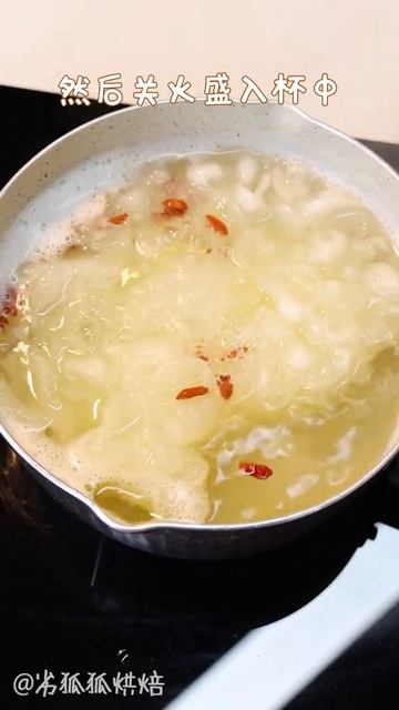 红糖银耳分子料理，不是桂圆是红糖哦~|Brown Sugar Tremella Soup смотреть онлайн
