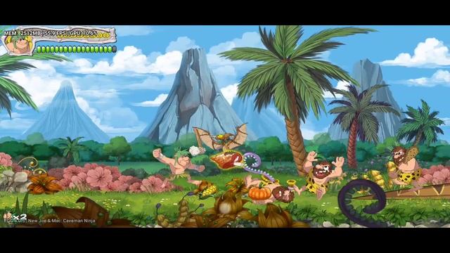 EGG NS 4.0.5 New Joe and Mac: Caveman Ninja Configuración смотреть онлайн