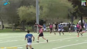 Okapi Wanderers Rugby FC U 19 player Franco Jauregui great try 02 22 2020