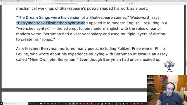 Understanding John Berrymans THE DREAM SONGS 1964 - 1969